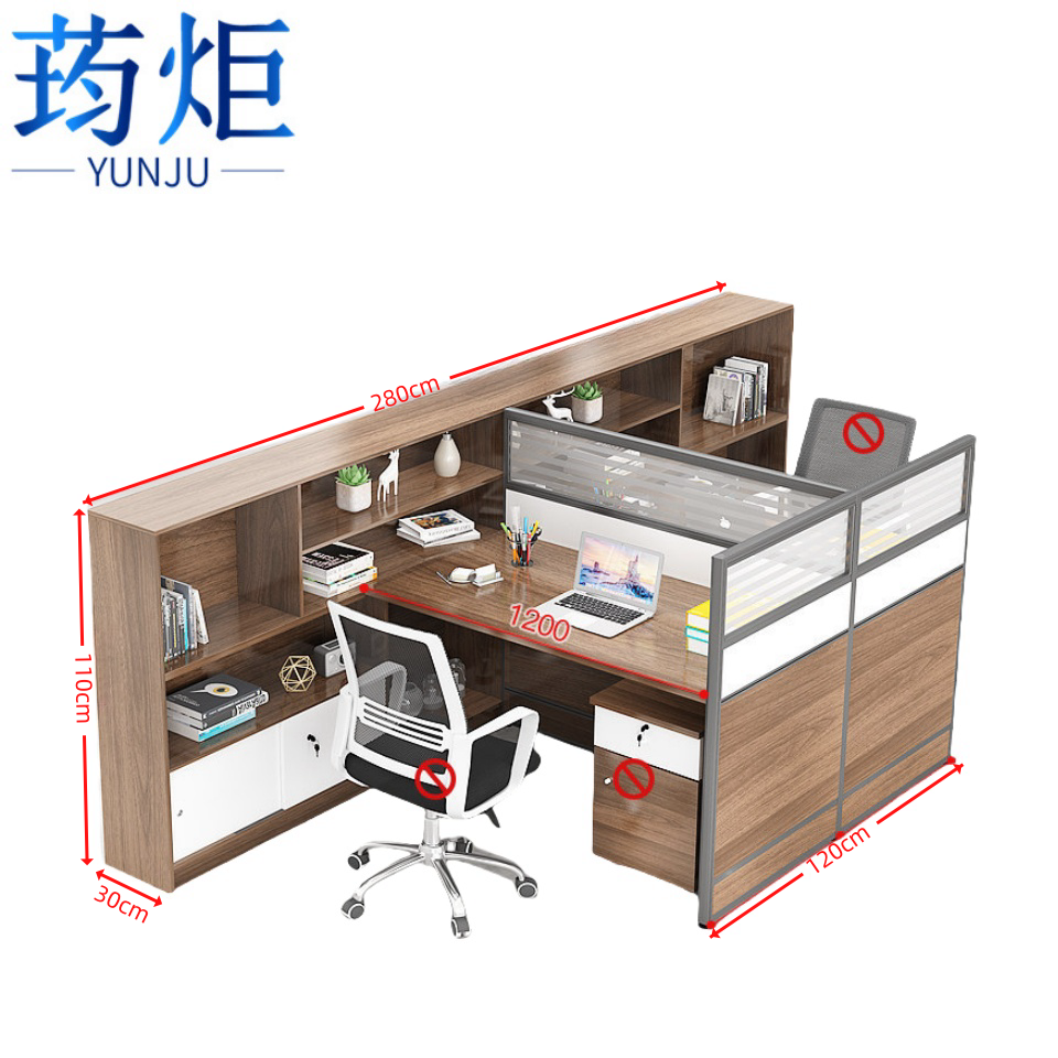 屏风工位-办公桌高清大图
