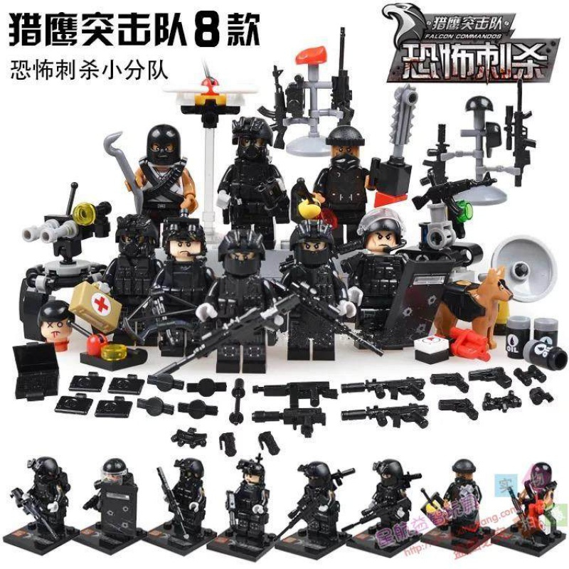 开心美猴王(happy monkey)变形类玩具31023 乐高军事小人仔公仔特种兵