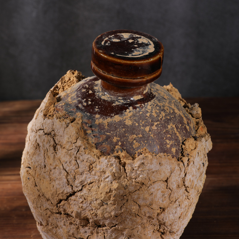 工厂直营峡谷井泥窖酒500ml瓶浓香型52度白酒纯粮酒坛装自然老熟泥窖