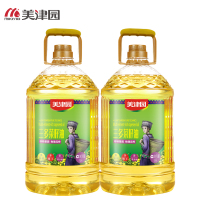 美津园粮油 非转基因食用油 精炼一级压榨 三多菜籽油5L