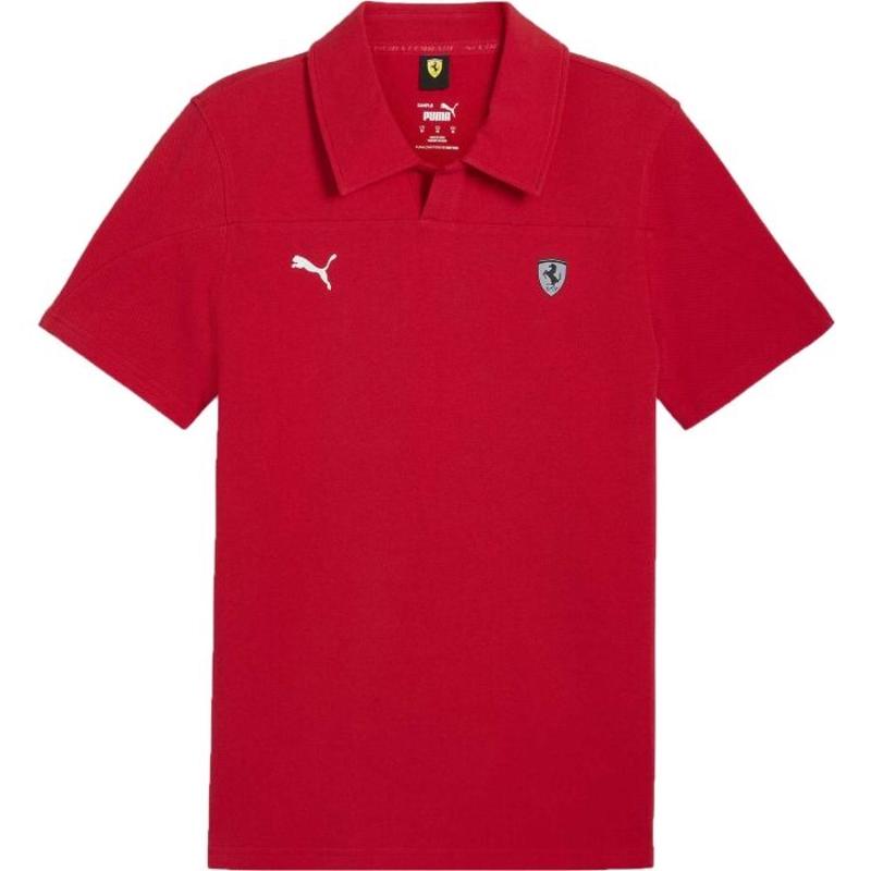 彪马(Puma)男士运动T恤时尚休闲常规版型法拉利风格短袖衫
