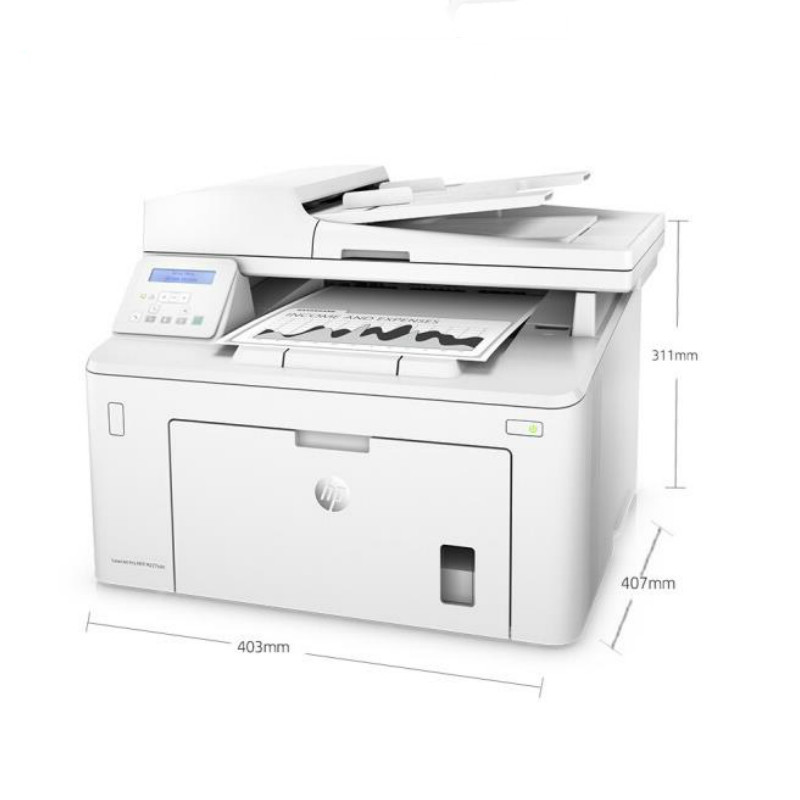 惠普(HP)MFP M227fdn 激光多功能一体机(打印、复印、扫描、传真)一年保修