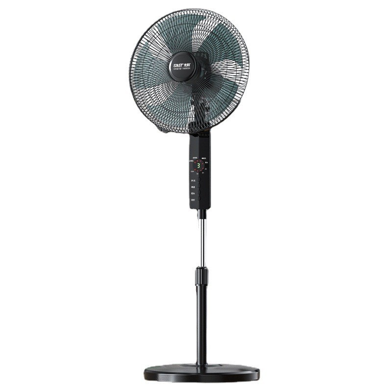 先科(SAST)电风扇落地扇升降落地风扇家用宿舍电扇 16寸 机械款铝扇叶高清大图