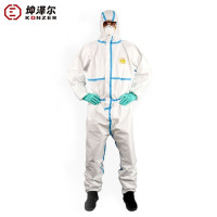 坤泽尔K3000一次性无纺布防护服工业防化服加厚50件/1箱L-XXXL