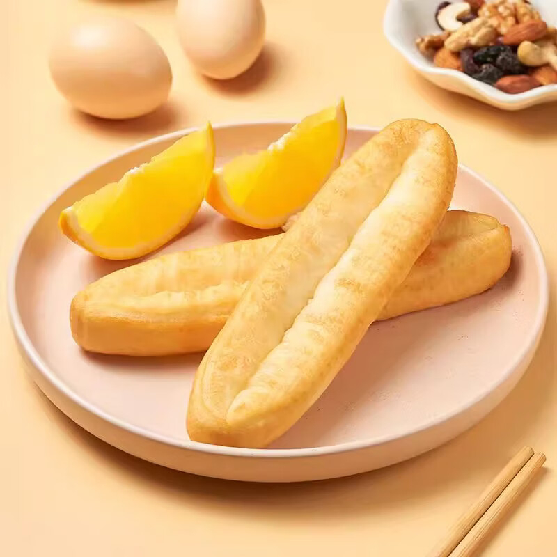 千味央厨酥脆油条蓬松金黄少油不腻外酥里嫩无矾安心720g*1袋高清大图
