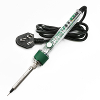 伊莱科（ELECALL）电烙铁P908带工具包套餐7件套 60W内热式恒温电烙铁电洛铁家用焊接工具 EZT000104