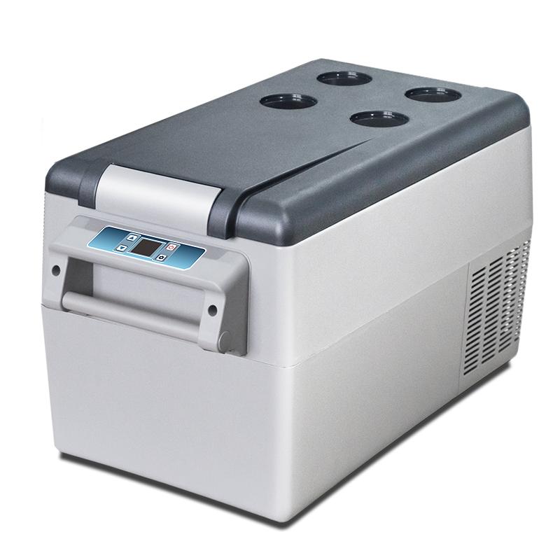 CF55-车家两用/LG压缩机冰虎55L车载冰箱制冷12v24v220V大容量快速制冷分区冷冻冷藏货车压缩机冰箱