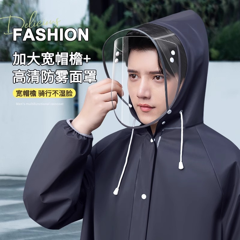 正雨雨衣男款长款全身防暴雨2024新款连体成人外穿电动摩托车高清大图