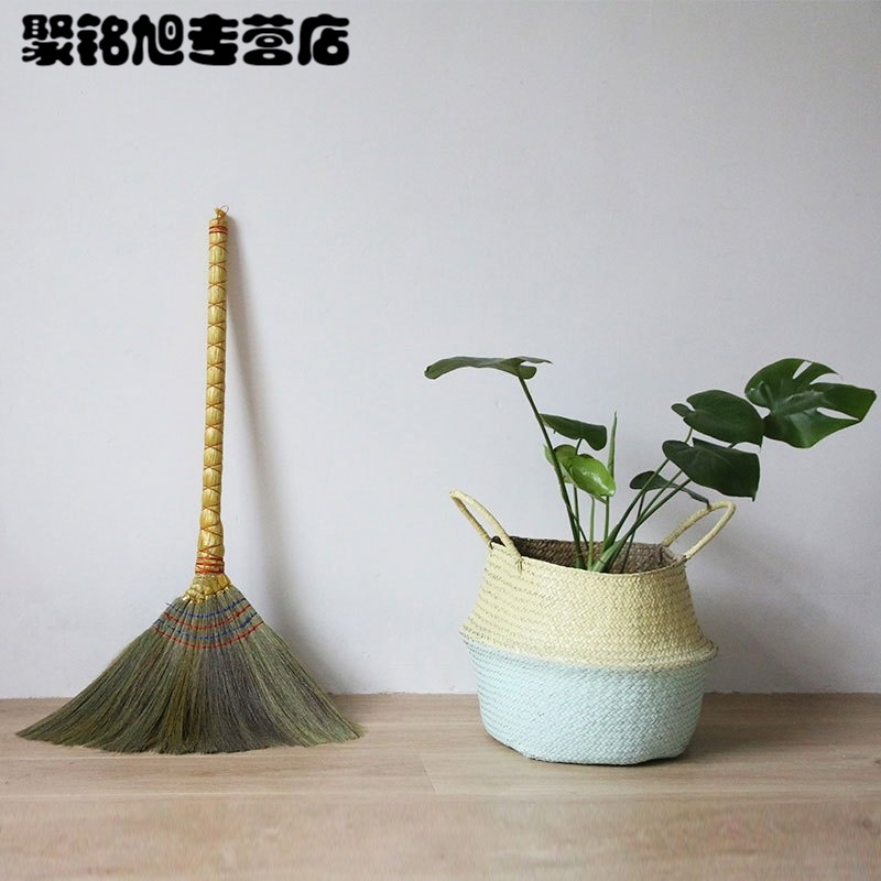 芒扫把单个软毛扫帚木地板扫扫把扫地笤帚家用清洁用品清洁工具扫帚及扫把头