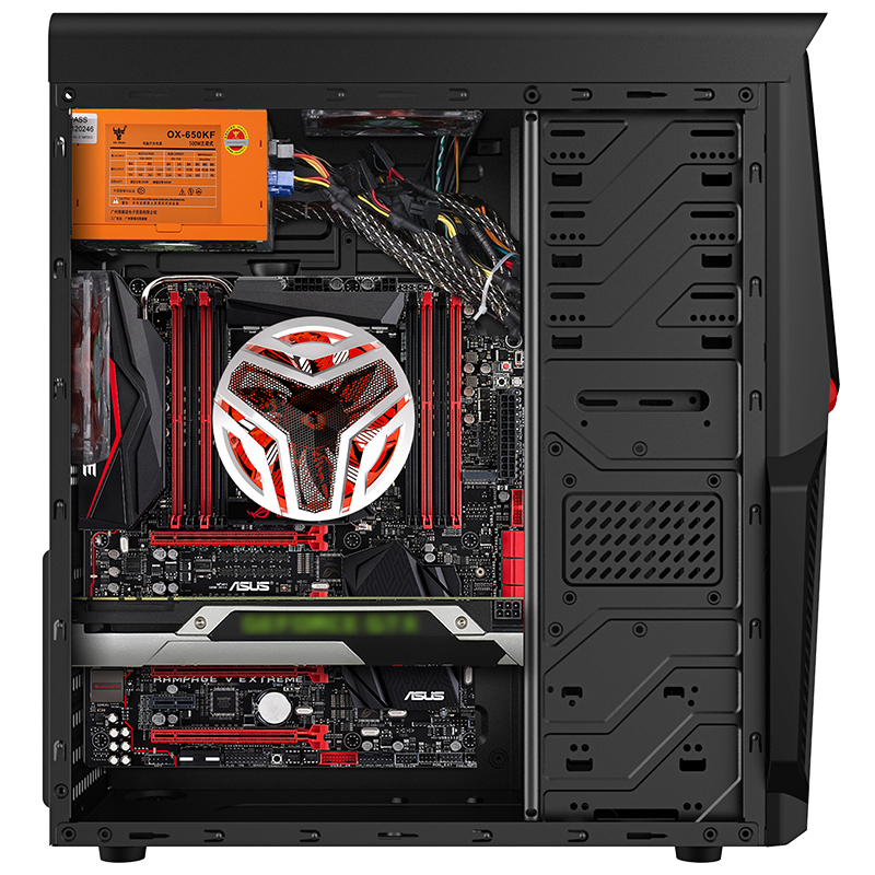 世纪之星 i9级八核至强E5 2660/GTX1050 2G独显/16G内存/256G固态+500G机械盘 家用办公商务网课 游戏电脑 台式机 DIY组装机电脑 台式电脑 电脑主机