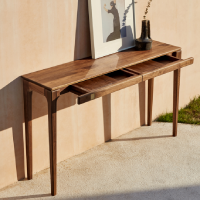 世纪宏佳(SHI JIHONG JIA) 玄关 桌 棕色
