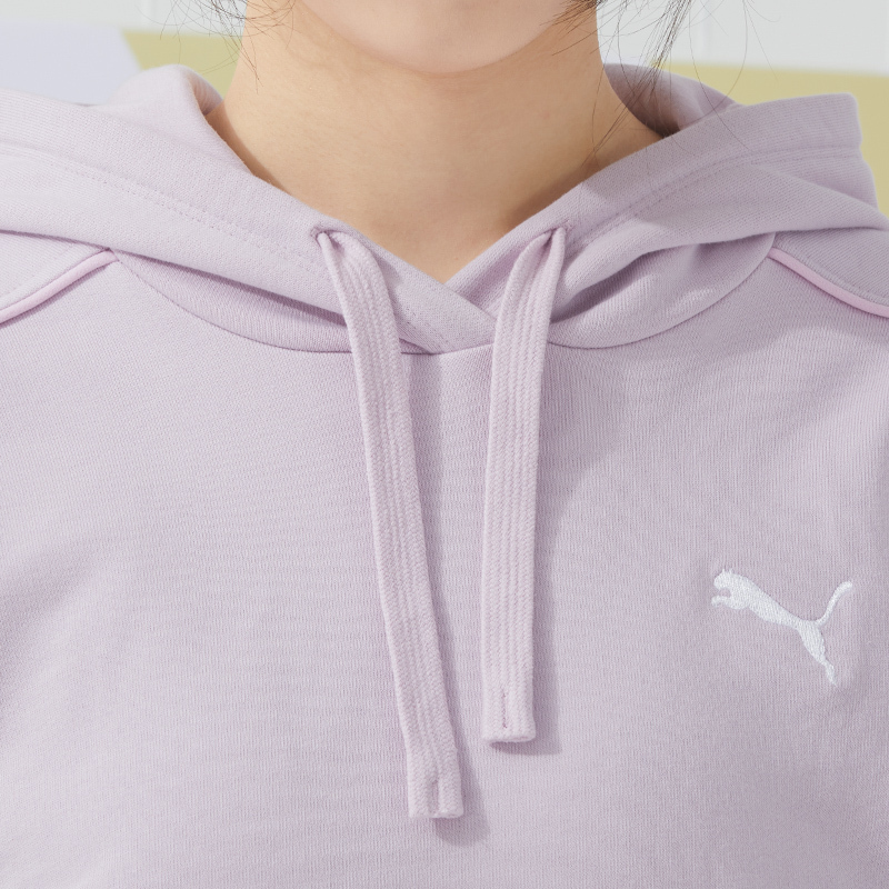 彪马(PUMA)女装 新款运动服跑步健身训练上衣舒适休闲时尚套头衫连帽卫衣682158-60 ZP