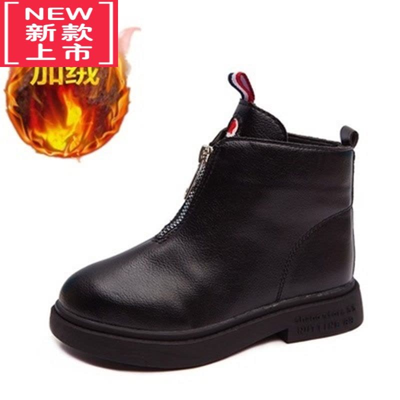 可莉允女童马丁靴英伦风2022新款儿童靴子春秋单靴小女孩公主靴宝宝短靴图片