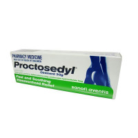 痔疮膏30g Proctosedyl内痔外痔混合痔 缓解大便疼痛出血【海外购 澳洲直邮】
