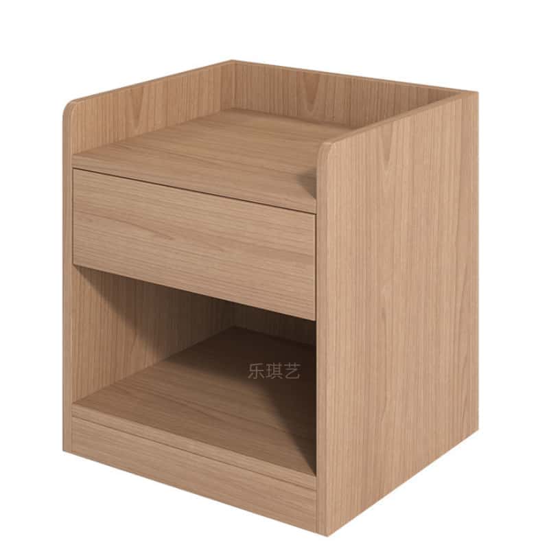 乐琪艺 床头柜 木质 个高清大图