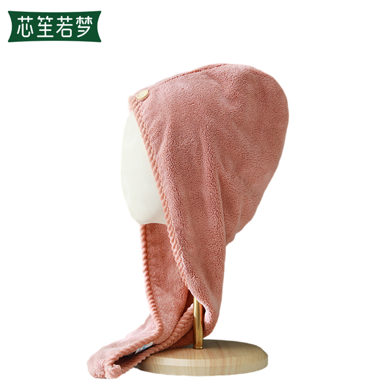 芯笙若梦 毛巾 干发帽 25*65cm/条高清大图