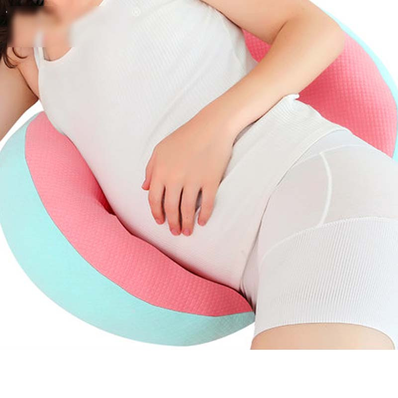 孕妇枕头护腰侧睡枕睡觉侧卧枕孕多功能u型托腹抱枕秋冬通用简约可拆洗孕妇护腰枕