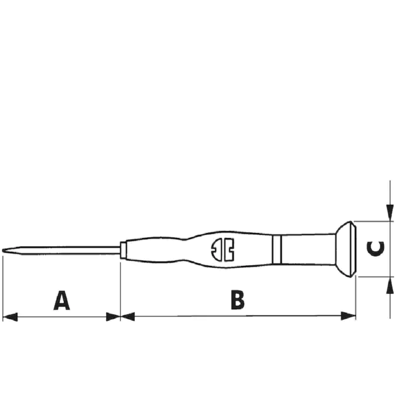 伍尔特 内六星仪表改锥-TX8X60