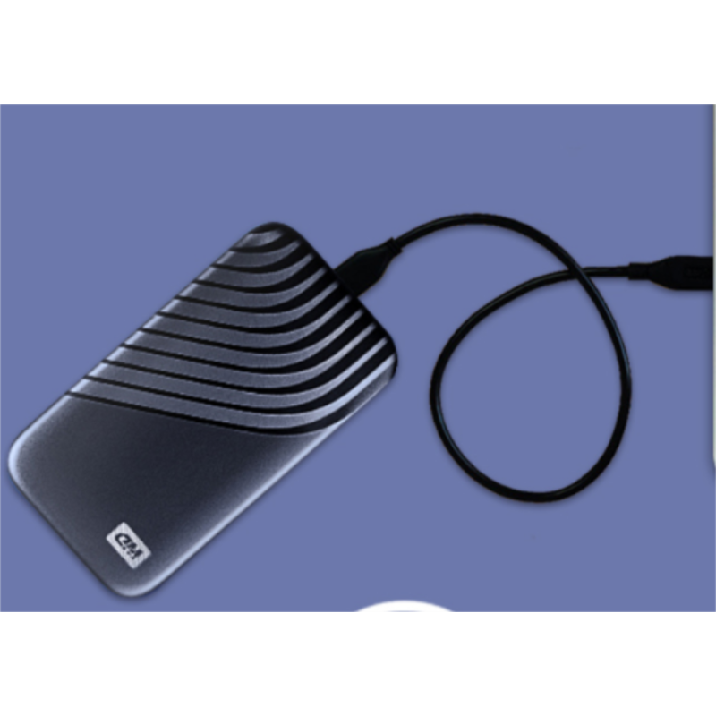 移动硬盘1TB NVMe随行SSD版 Type-C接口 防摔 加密SSD版