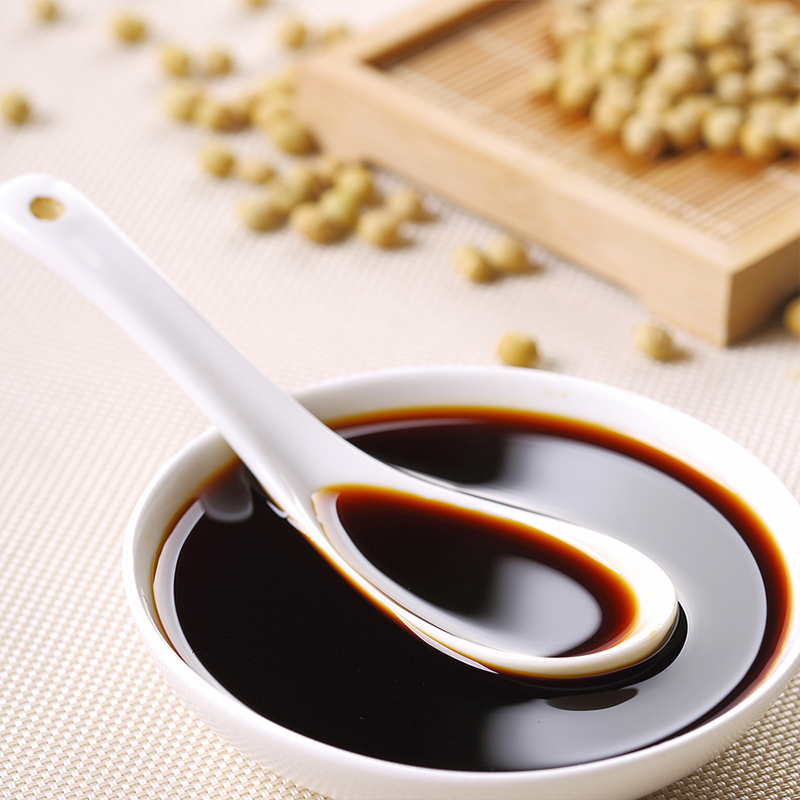 鲁花500ml自然鲜酱香生抽酱油 厨房调味高清大图