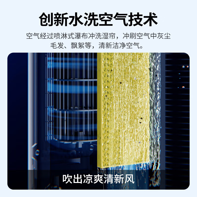 格力塔式空调扇4L遥控冷暖扇 负离子净化款KS-04X71RDG高清大图