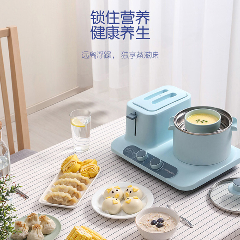 东菱多功能早餐机吐司机烤面包机料理机DL-3405高清大图