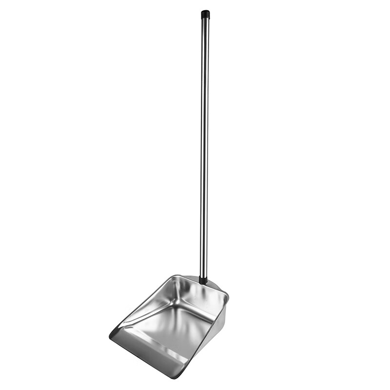 庄太太【不锈钢方形】加厚不锈钢簸箕单个垃圾铲畚斗撮箕畚箕户外庭院环卫撮子工厂