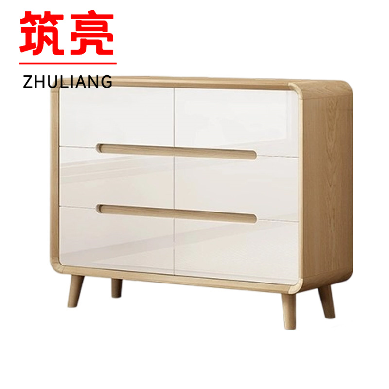 筑亮 床头柜 100*40*77.4cm 个高清大图
