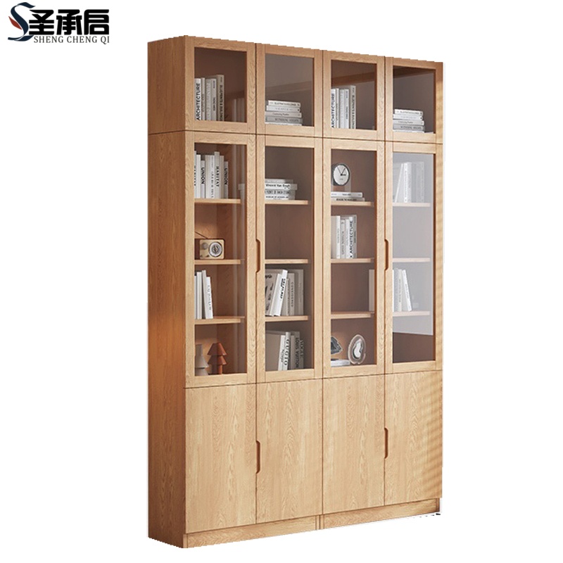 圣承启 落地书柜 四门台高清大图