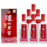 泸州老窖头曲38度浓香型白酒500ml*6瓶