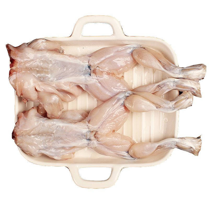 顺丰新鲜牛蛙肉田鸡肉冷冻去皮去头去脚趾去内脏14斤牛蛙1斤试吃装量