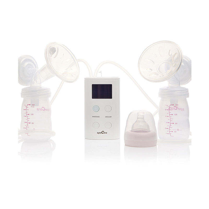 贝瑞克(spectra)韩国原装进口电动双边吸乳器9PLUS便携式 可充电电动吸乳器 ST-9PLUS PP材质