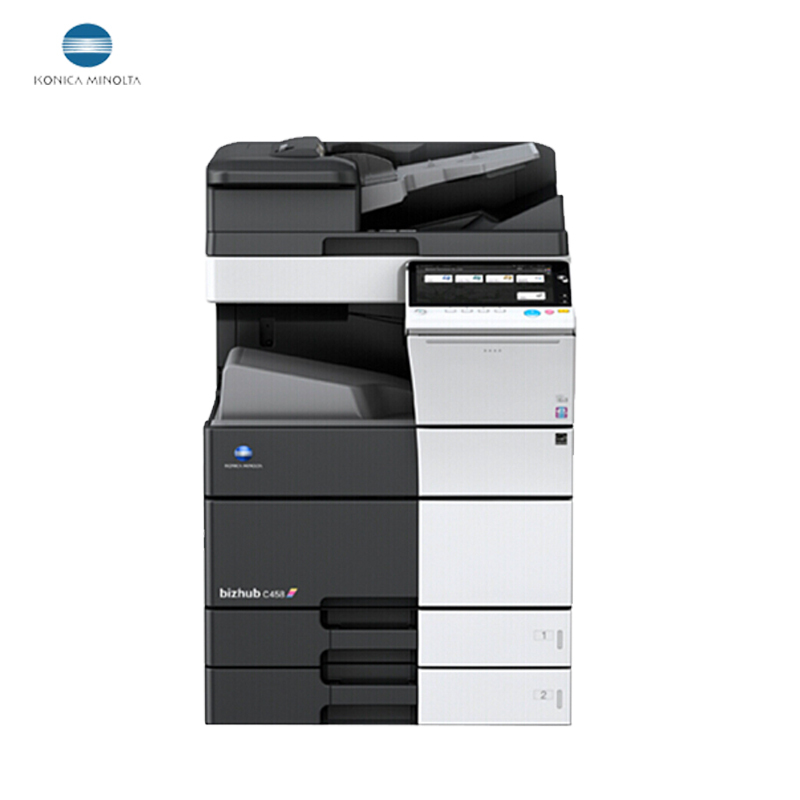 柯尼卡美能达(KONICA MINOLTA)C458 A3彩色复合机(双面输稿器+纸盒+托盘+百页装订+工作台)