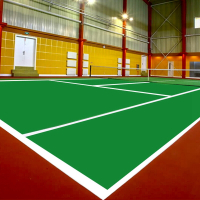 星加坊羽毛球场专业PVC地胶塑胶地板办公室健身房防滑耐磨4.5mm