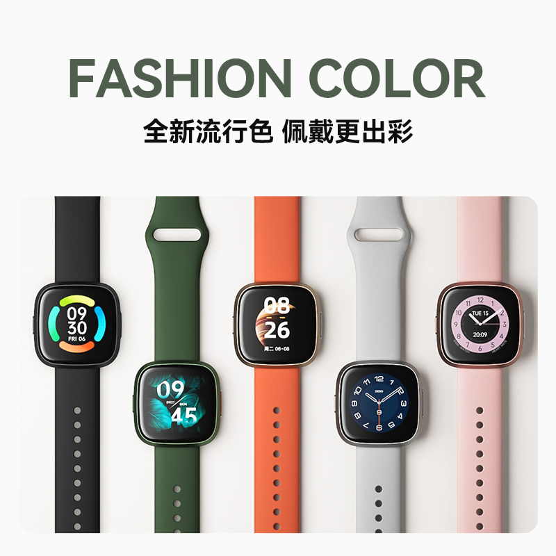 didoG28高精准度无创测血糖血压血氧智能手表24小时动态体温心率跳脏监测试仪健康老人运动手环 标配版雾色黑高清大图