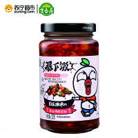 吉香居爆下饭香菇竹笋牛肉甜辣味250g