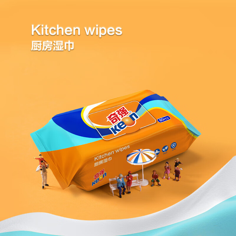 奇强 QQCFD125厨房湿巾高清大图