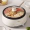 美的(Midea) 分体式多用途电火锅MC-DY28P151 家用4L大容量韩式大功率多功能涮烤一体电锅不粘锅电煮锅