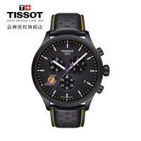天梭(TISSOT)瑞士手表 时尚炫酷 速驰系列皮带男士石英表 NBA洛杉矶湖人队款T116.617.36.051.03