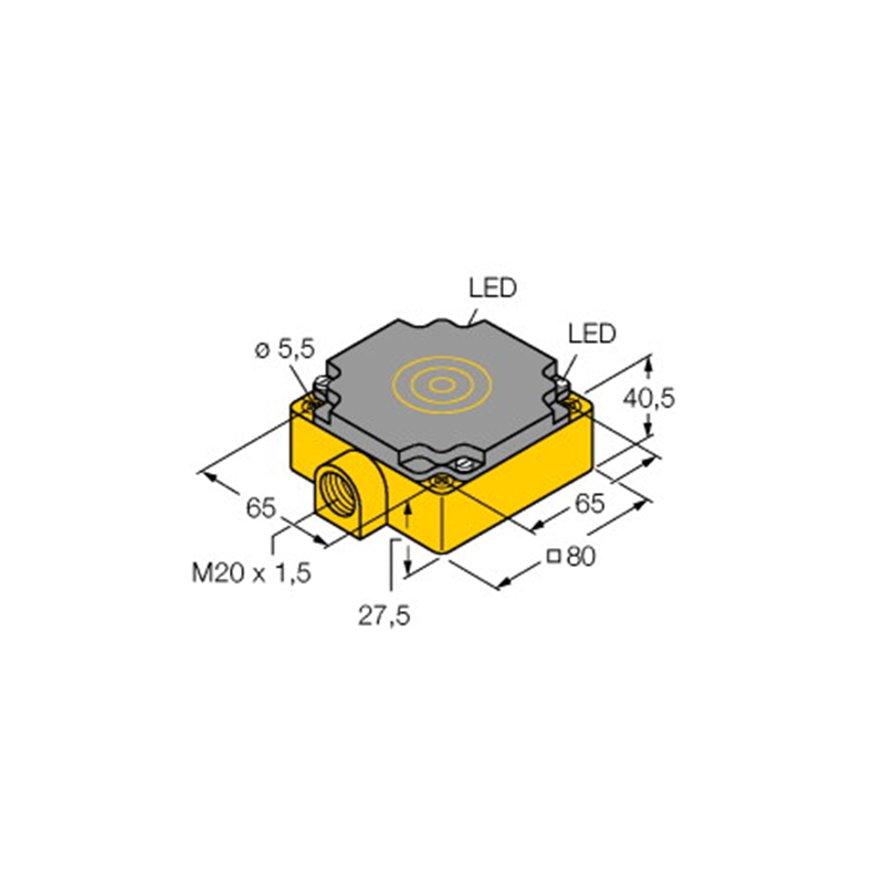 图尔克TURCK接近开关,电感式传感器NI50-CP80-VP4X2