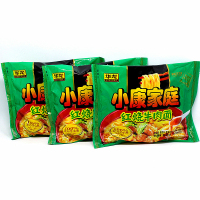 华龙小康家庭方便面86g*50袋装红烧牛肉面整箱今麦郎速食泡面 包邮
