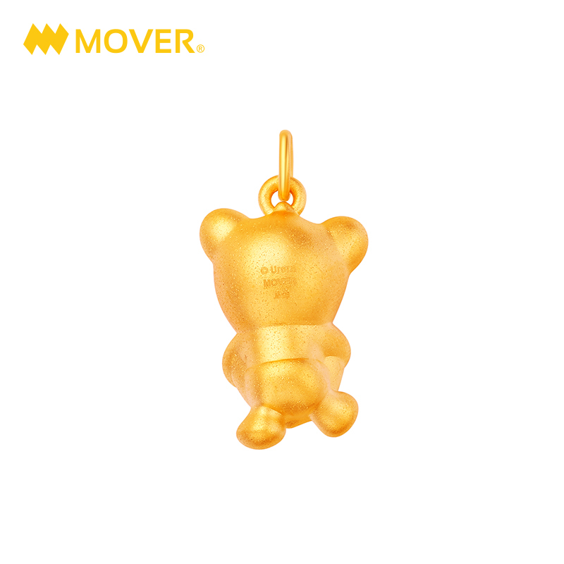 《奇萌泰迪》正版授权 Mover魔吻 奇萌泰迪真爱系列泰迪Forever硬金吊坠