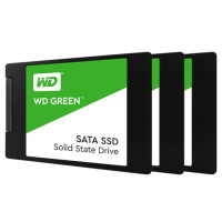 西部数据（WD） WDS100T2G0A Green系列1t笔记本台机固态硬盘SSD绿盘