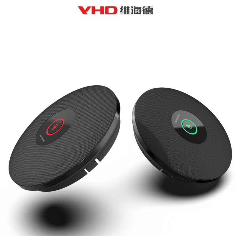 维海德VHD-M702级联全向数字阵列麦克风/教室会场视频会议3米拾音免驱语音跟踪噪声抑制回声POE6级级联高清大图