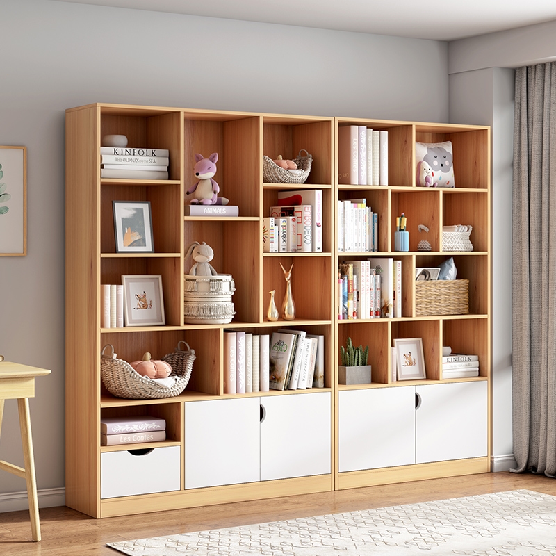 简易书架置物架落地儿童书柜收纳架阿斯卡利(ascari)一体现代家用绘本