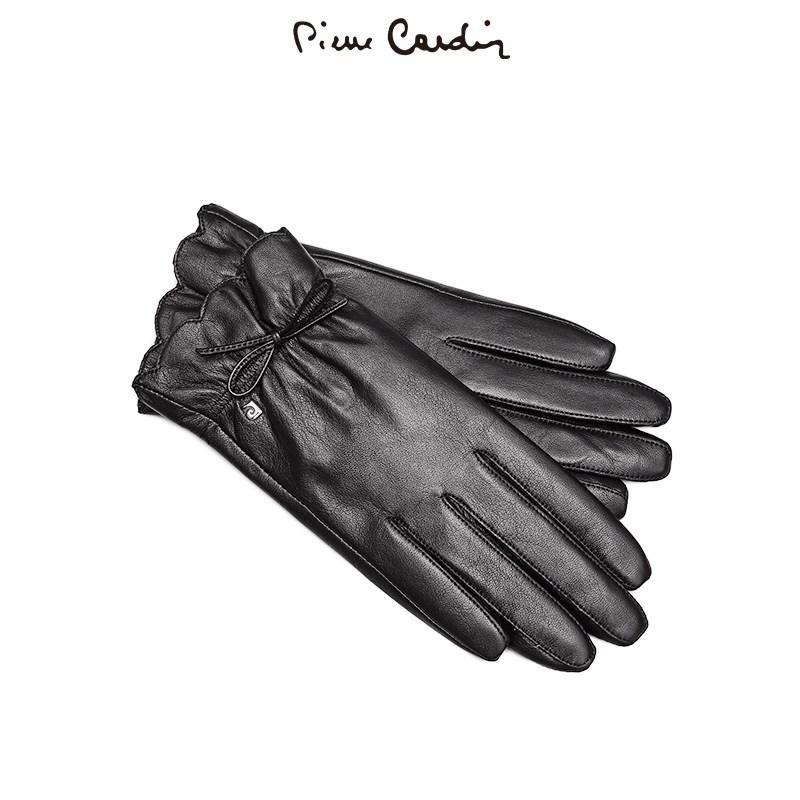 皮尔卡丹(pierre cardin) 834291049 触屏A(厚绒里)女士 绵羊皮 M-XL号手套(计价单位：双）