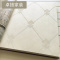 现代简约电视背景墙 大格子满铺壁纸 清新自然环保无纺墙纸 U004壹德壹