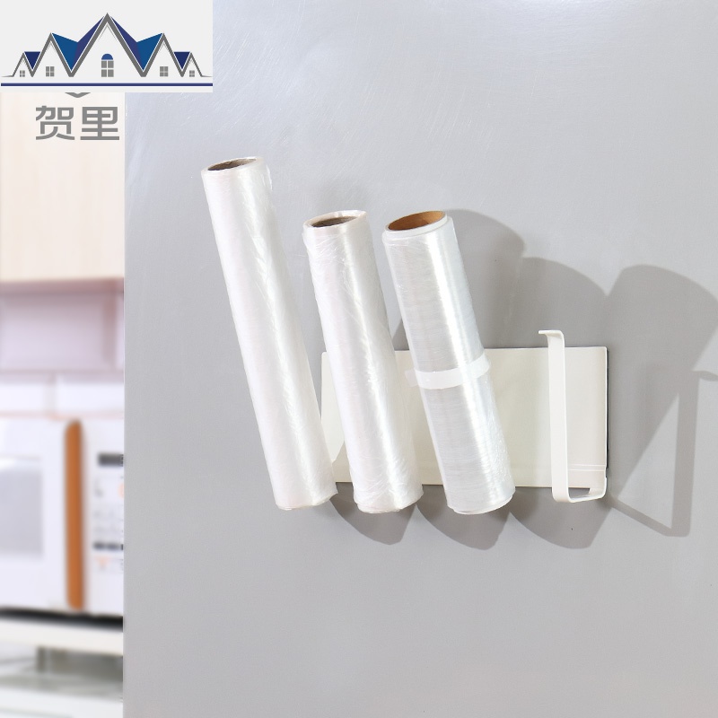 GULEK冰箱挂侧边挂架调味瓶厨房置物架不锈钢吸磁收纳 三维工匠高清大图