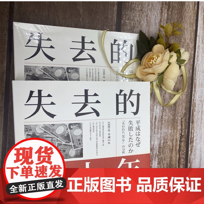 失去的三十年 平成日本经济史 野口悠纪雄 日本平成年代经济变化 日本经济历史概况 机械工业出版社 正版书籍高清大图
