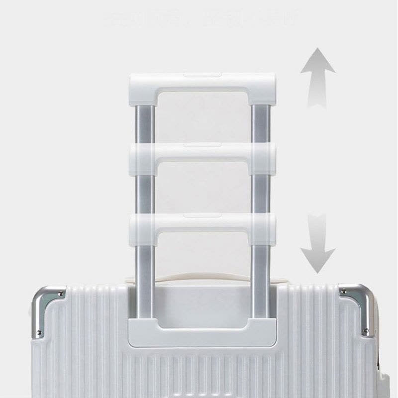 爱路达 前开口铝合金拉杆箱行李箱 折叠杯架+USB充电 AD30/个(20寸)图片